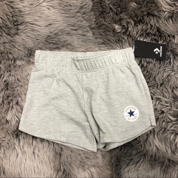 Converse | Girls Light Grey Shorts | Medium - Picture 1 of 3
